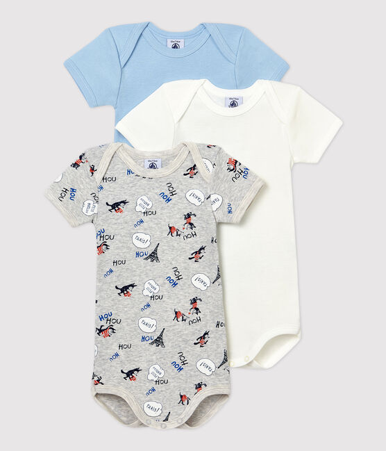 Babies' Organic Cotton Bodysuits - 3-Pack variante 1