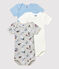 Babies' Organic Cotton Bodysuits - 3-Pack variante 1