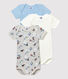 Babies' Organic Cotton Bodysuits - 3-Pack