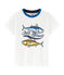 Boys' Short-sleeved T-shirt MARSHMALLOW white