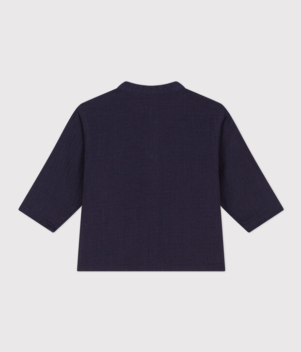 Babies' Cotton Gauze Shirt SMOKING