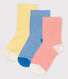 Girls' Socks - 3-Pack