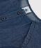 Babies' Organic Light Denim Dress blue