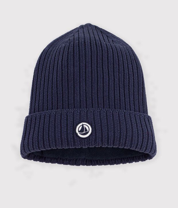 Unisex cotton beanie for children with Fleece lining SMOKING