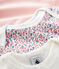 Baby Girls' Short-Sleeved Bodysuit - 3-Pack variante 1