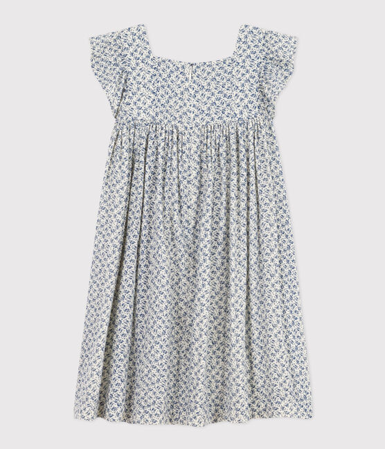 Girls' Sleeveless Printed Cotton Gauze Dress AVALANCHE /INCOGNITO