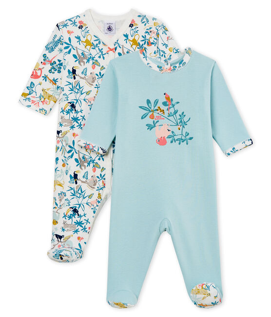 Baby Girls' Sleepsuit - Set of 2 variante 1