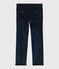 Boys' Velvet Trousers SMOKING blue