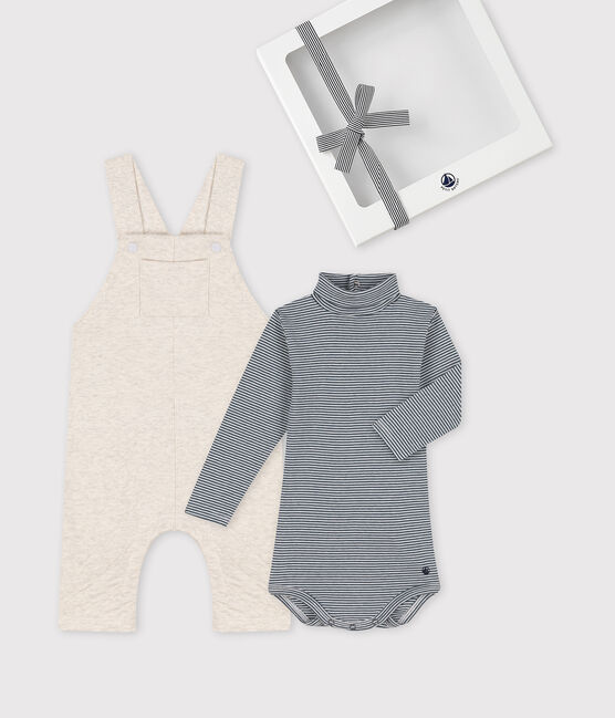 Babies' Gift Set: Dungarees and Roll-Neck Bodysuit variante 1