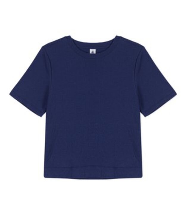 Women's Boxy Cotton T-Shirt blue