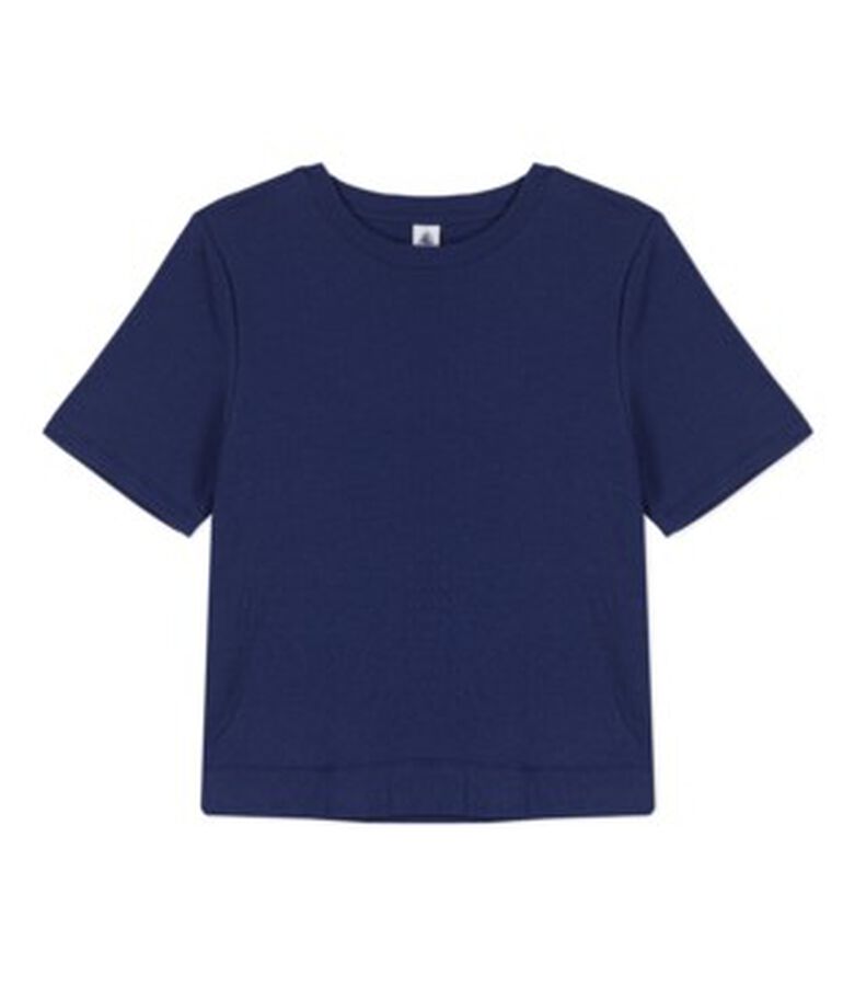 Women's Boxy Cotton T-Shirt blue