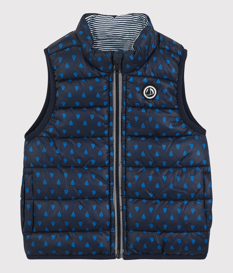 Babies' Reversible Jacket SMOKING blue/RUISSEAU