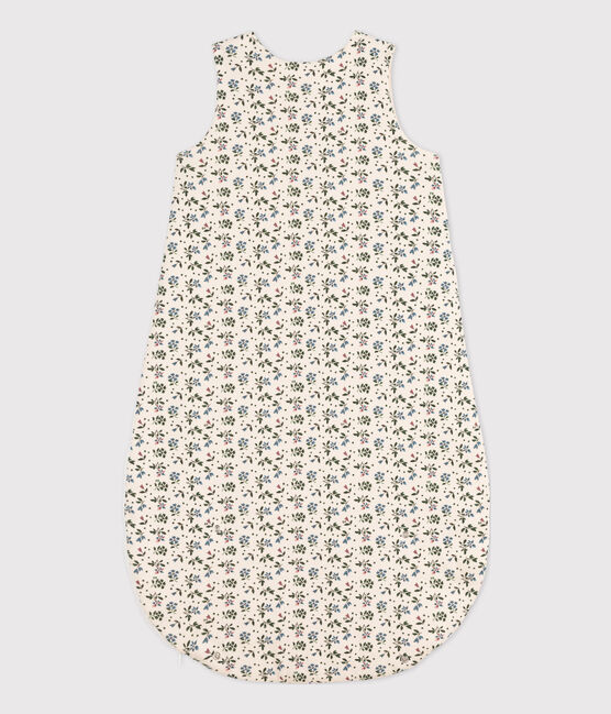 BABIES' FLORAL COTTON TOG 3-RATED SLEEPING BAG AVALANCHE white/MULTICO