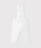 Girl's overalls ECUME white