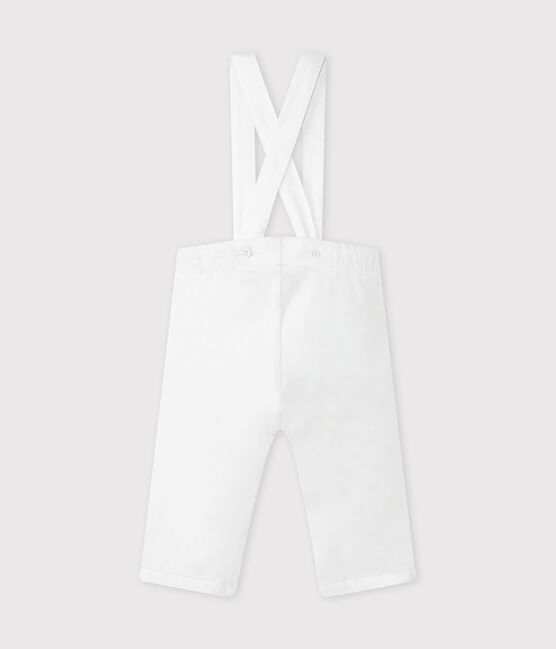 Girl's overalls ECUME white