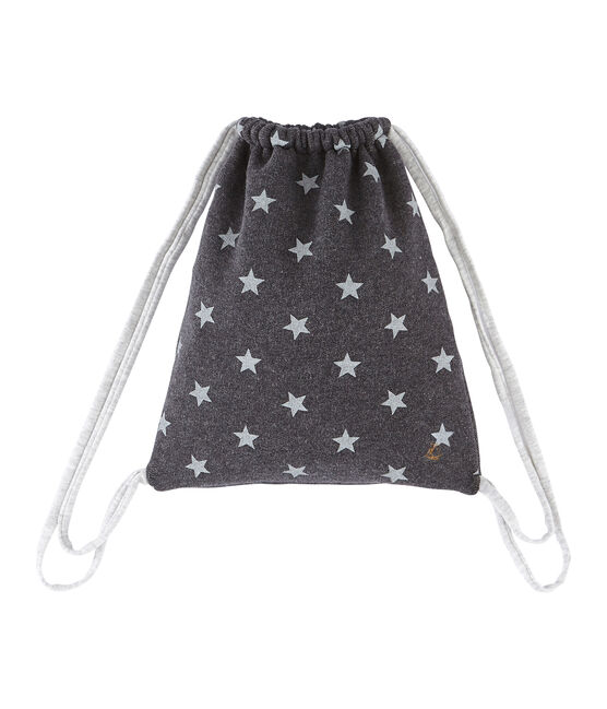 Baby boy's print bag CITY black/GRIS grey