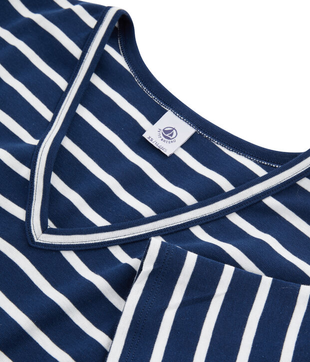 Women's Iconic T-Shirt blue/white