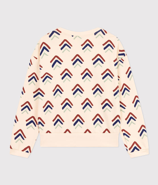 Women's Fleece Sweatshirt AVALANCHE white/MULTICO