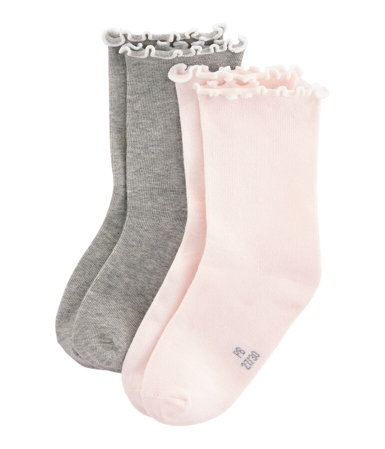 Girls' Socks - 2-Piece Set multicolor