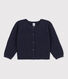 Girls' Cotton Cardigan