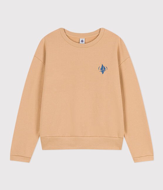 Women's Fleece Sweatshirt TOURONE beige