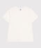 Women's The Straight cotton T-Shirt MARSHMALLOW white