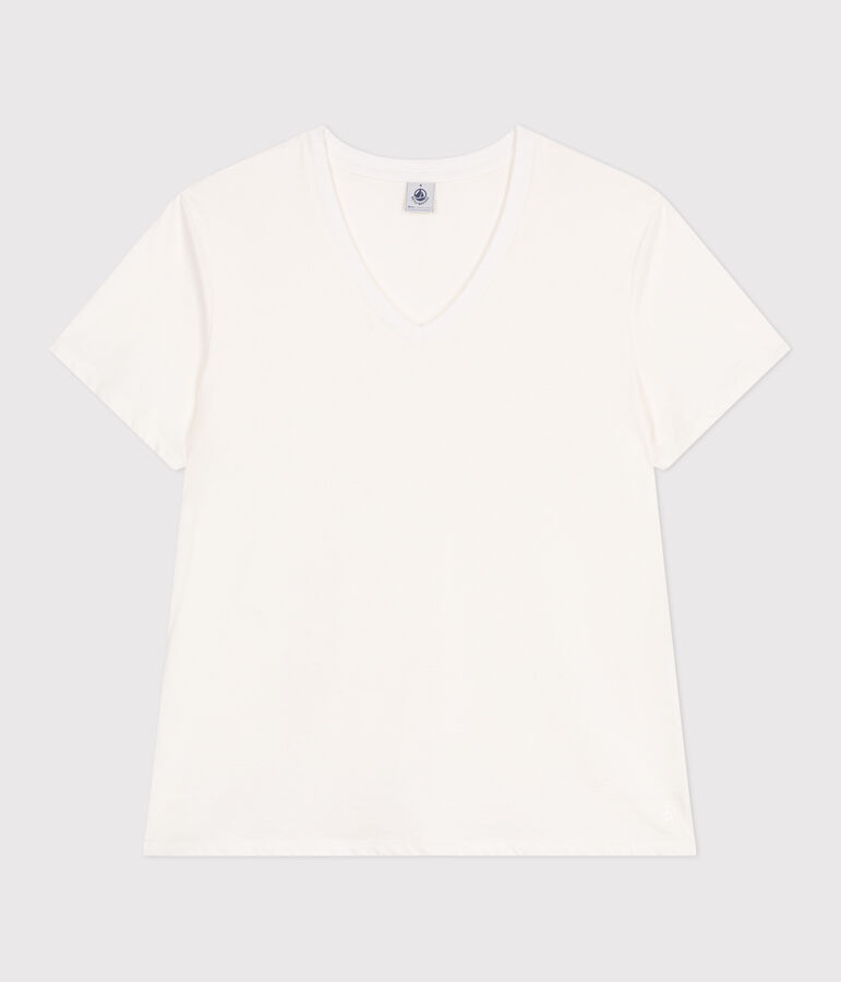 Women's The Straight cotton T-Shirt white