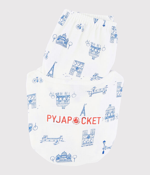 Girls' Ribbed Pyjamas - 2-Piece Set multicolor