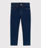 Boys' straight fit denim trousers DENIM BRUT blue