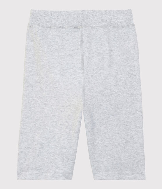 Boys' Jersey Bermuda Shorts POUSSIERE CHINE grey
