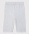 Boys' Jersey Bermuda Shorts POUSSIERE CHINE grey