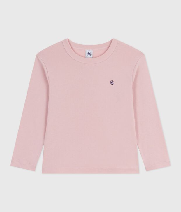 Children's long-sleeved plain cotton T-shirt JOLI