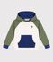 Children's cotton hoodie MILK /MULTICO