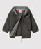 Babies' Fleece Hoodie SUBWAY CHINE grey