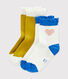 Pack of 2 Pairs of Girls' Socks
