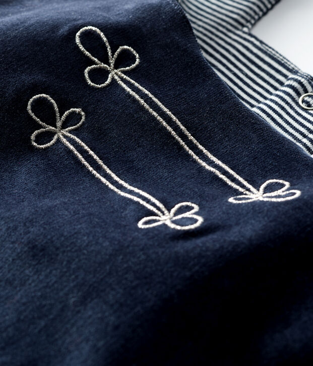 Baby boy's long playsuit SMOKING