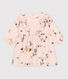 Babies' Long-Sleeved Patterned Cotton Gauze Dress
