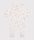 Babies' floral print cotton pyjama suit