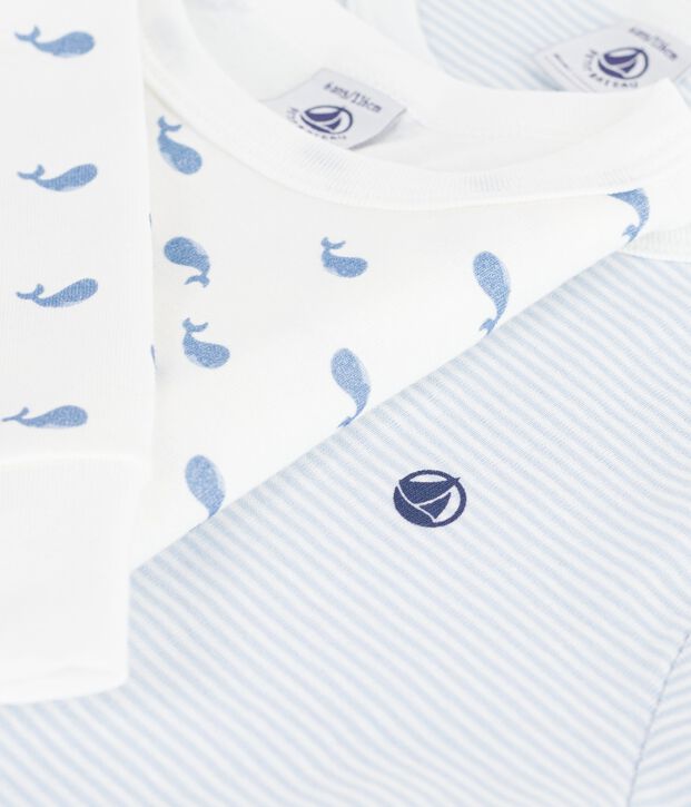 Pack of children's printed cotton pyjamas multicolor