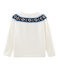 Girls' Pullover MARSHMALLOW white/MULTICO white