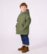 Children's plain winter raincoat
