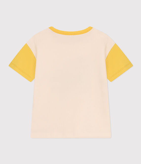 Boys' Printed Jersey T-shirt AVALANCHE yellow/NECTAR