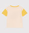 Boys' Printed Jersey T-shirt AVALANCHE yellow/NECTAR