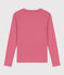 Women's ICONIC cotton round neck T-shirt CORRIDA red/MARSHMALLOW white