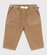 Babies' plain corduroy trousers