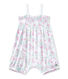 Baby girl's print romper