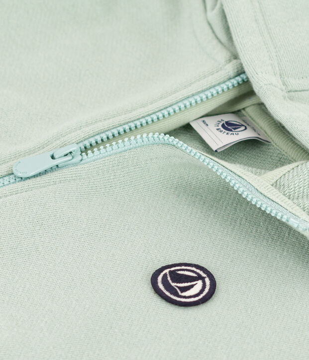 Boys' Fleece Zip-up Hoodie green