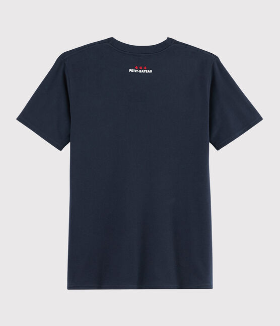Unisex Cotton T-Shirt SMOKING blue