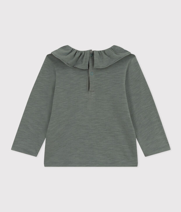 Babies' Long-Sleeved Slub Jersey Blouse THUYA