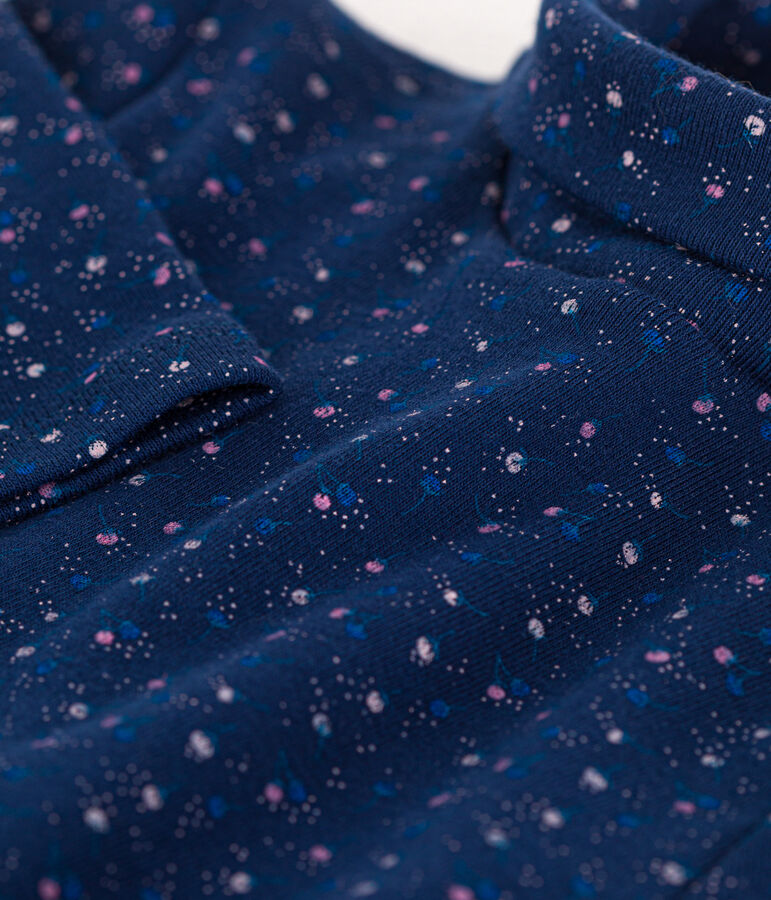 Babies' Cotton Polo Neck blue/multicolor